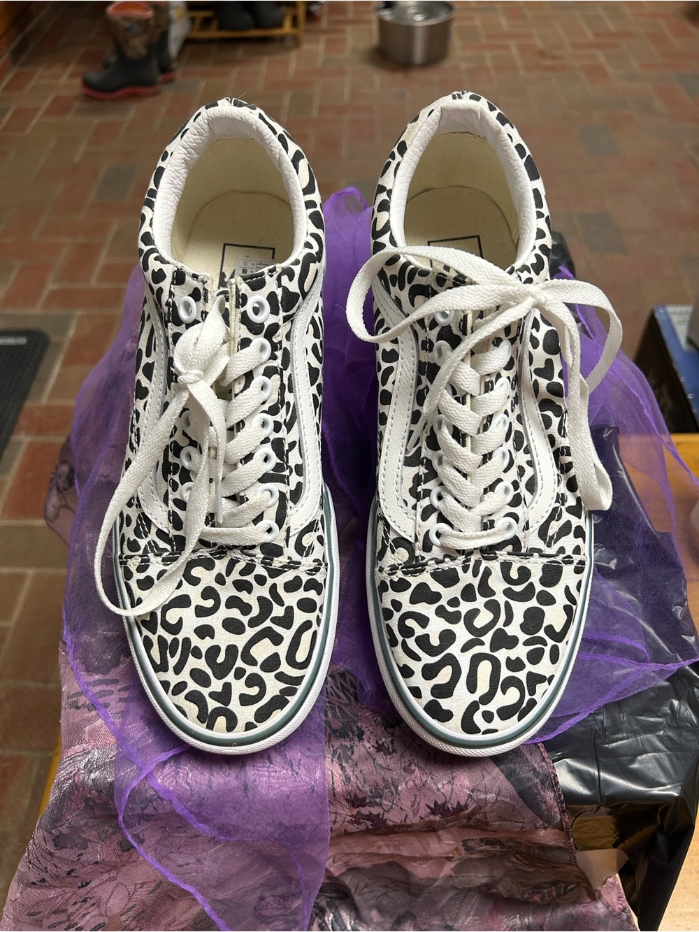 Vans women’s size 8 1/2 Old Skool stacked sneakers
